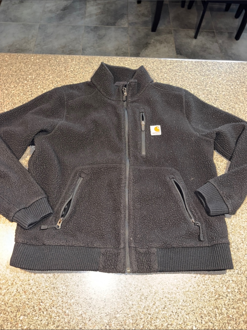 Carhartt sherpa bomber jacket